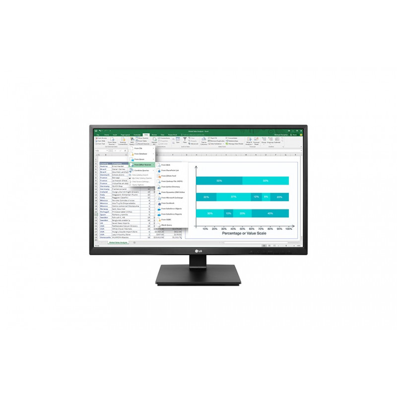 Moniteur PC LG 27BK550Y-B