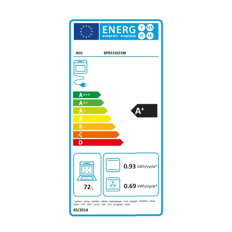 Four AEG BPB331021M