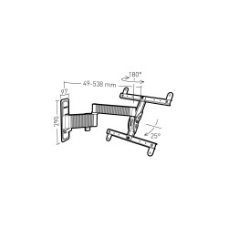 Supports TV ERARD 48340 EXO 400TW3