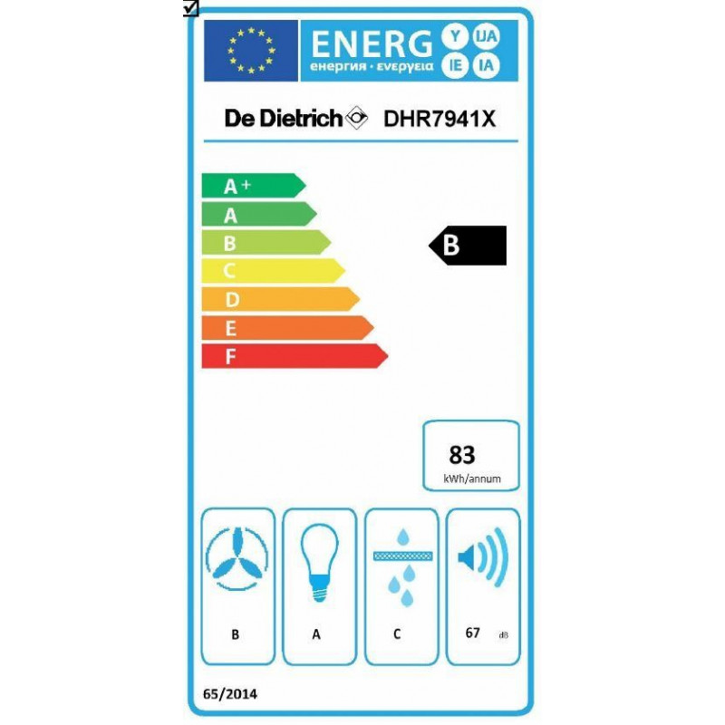 Hotte DE DIETRICH DHR7941X