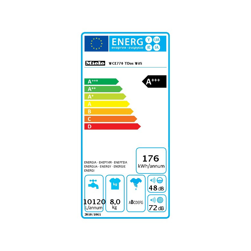 Lave Linge MIELE WCE770