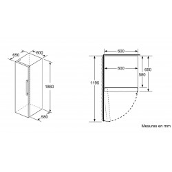 Réfrigérateur BOSCH KSV36CL3P