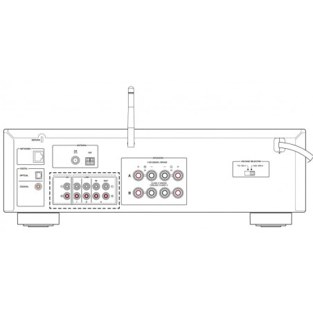 Amplificateur Hifi YAMAHA RN303BL