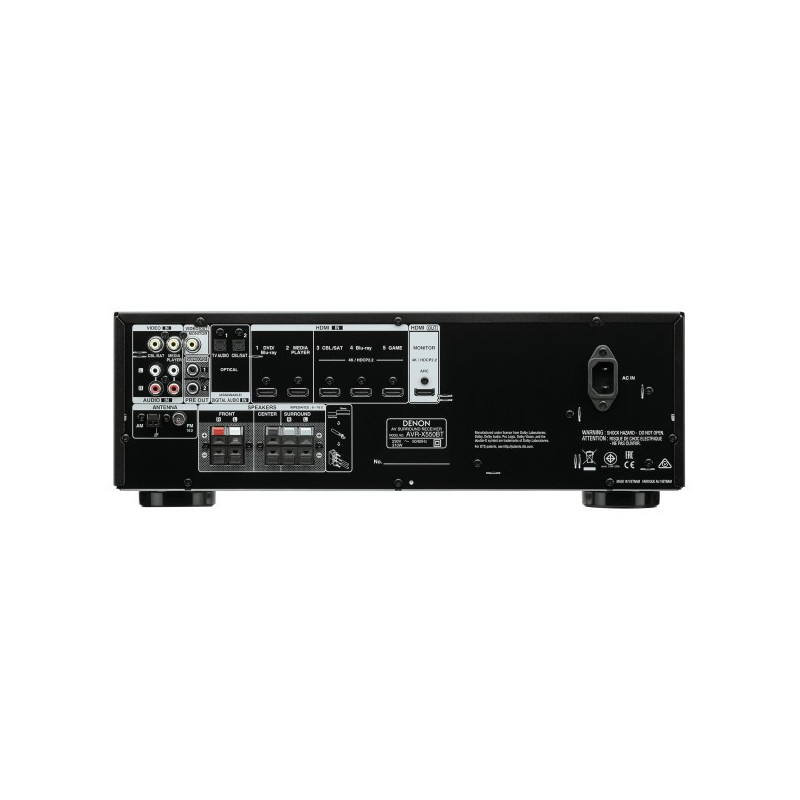 Ampli Home Cinéma DENON AVRX550BT