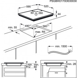 Plaque de cuisson AEG IKE64450FB