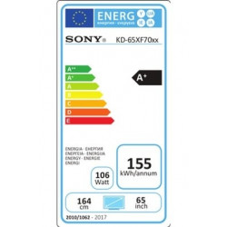 Télévision SONY KD-65XF7096