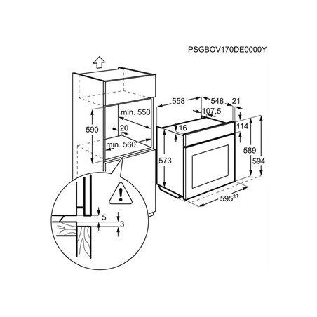 Four AEG BPB331021B