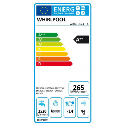 Lave Vaisselle WHIRLPOOL WRBC3C24PX