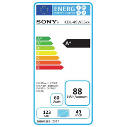 Télévision SONY KDL49WE660BAEP