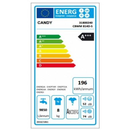 Lave Linge CANDY CBWM 814D-S