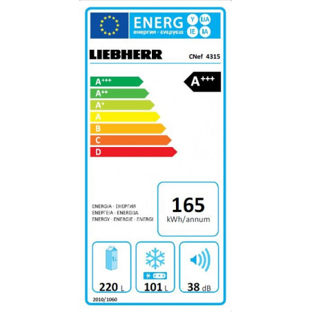 Réfrigérateur congélateur LIEBHERR CNEF 4315