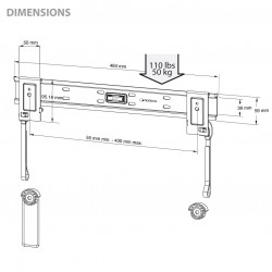 Supports TV NORSTONE Slim 2337