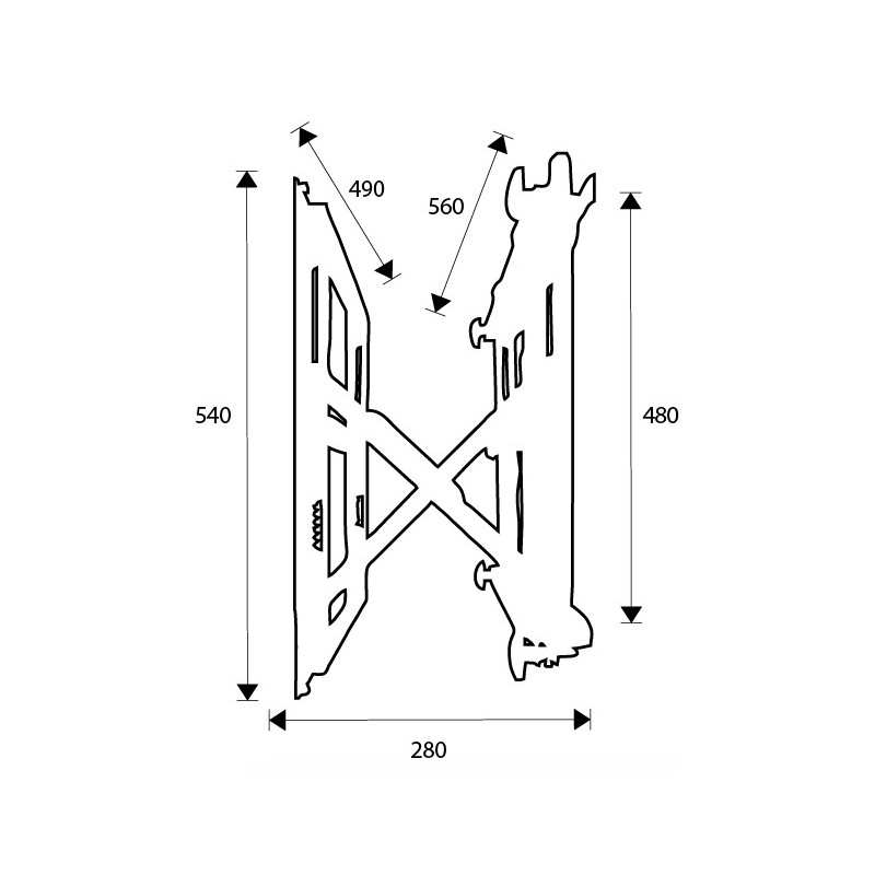 Supports TV OMB 04510