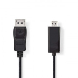 Câbles vidéo NEDIS CCGP37100BK30