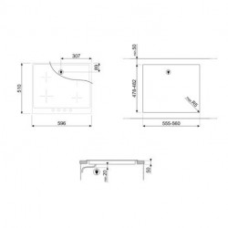 Plaque de cuisson SMEG SI964XM