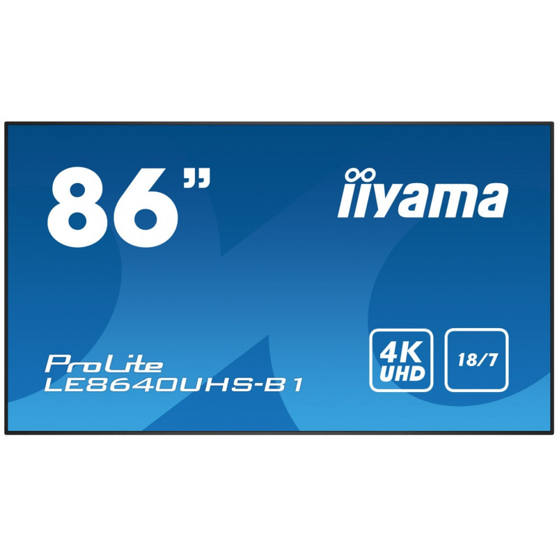 Moniteurs LED/OLED IIYAMA LE8640UHS-B1