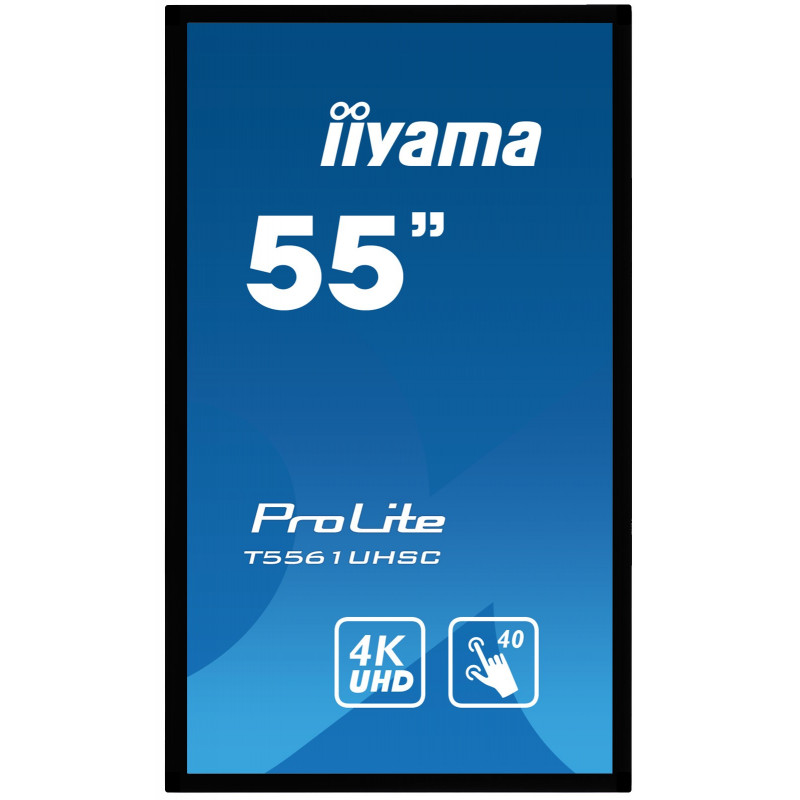 Moniteurs LED/OLED IIYAMA T5561UHSC-B1