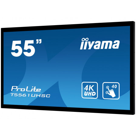 Moniteurs LED/OLED IIYAMA T5561UHSC-B1