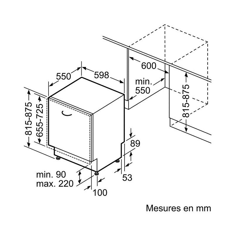 Lave Vaisselle BOSCH SMV68IX00E