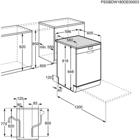 Lave Vaisselle AEG FFB83700PM