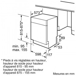 Lave Vaisselle BOSCH SMU46NS03E