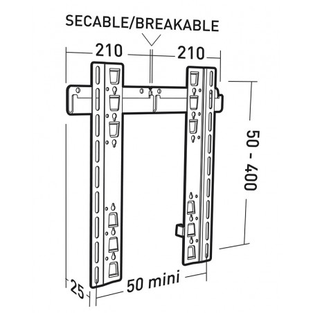 Supports TV ERARD 2530