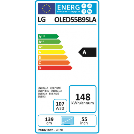 Télévision LG OLED55B9SLA