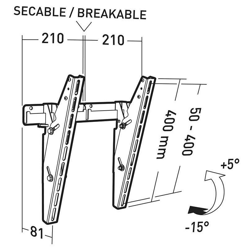 Supports TV ERARD 2531