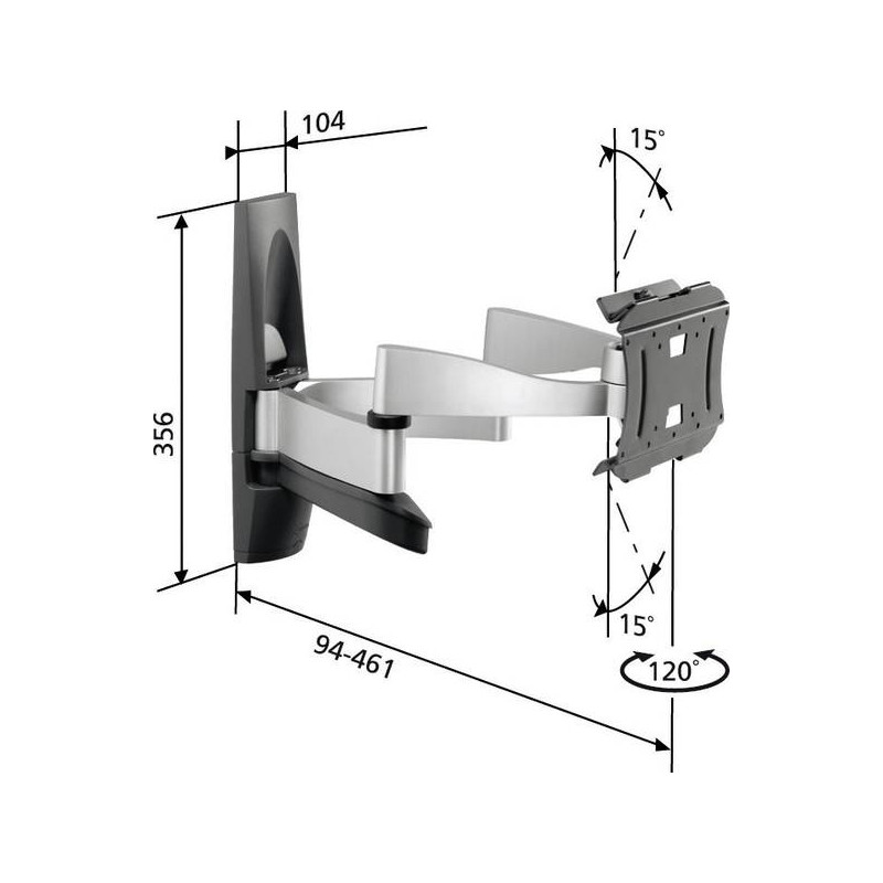 Supports TV VOGEL'S EFW 6245