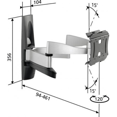 Supports TV VOGEL'S EFW 6245