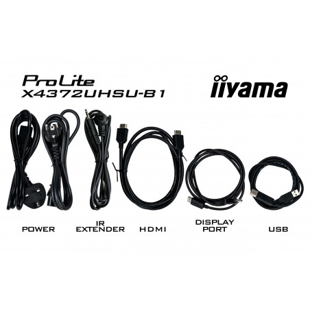 Moniteurs LED/OLED IIYAMA X4372UHSU-B1