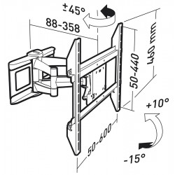 Supports TV ERARD EUREX 47401