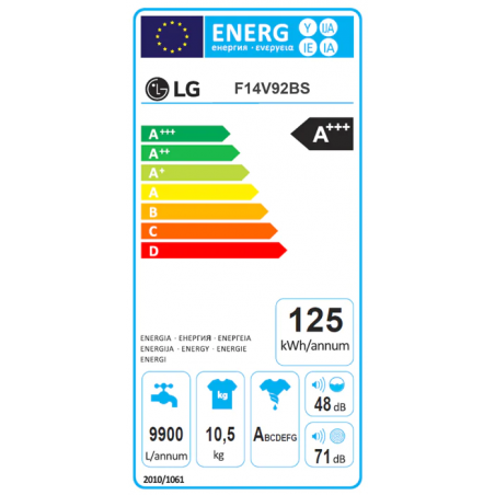 Lave Linge LG F14V92BS