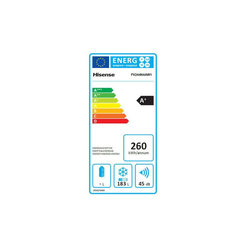 Congélateur HISENSE FV244N4AW1