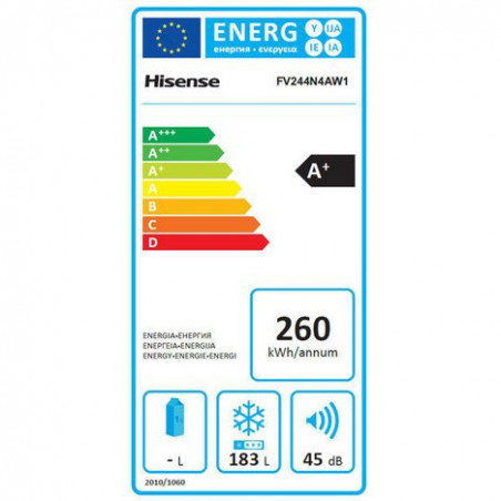 Congélateur HISENSE FV244N4AW1