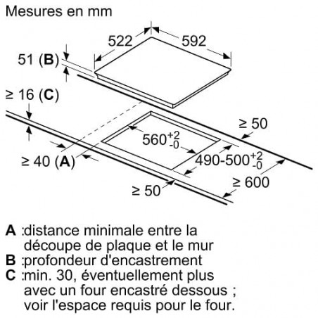 Plaque de cuisson SIEMENS EX611FJC1F