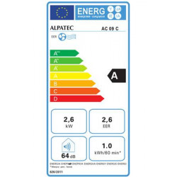 Ventilateur / Climatiseur ALPATEC AC09C