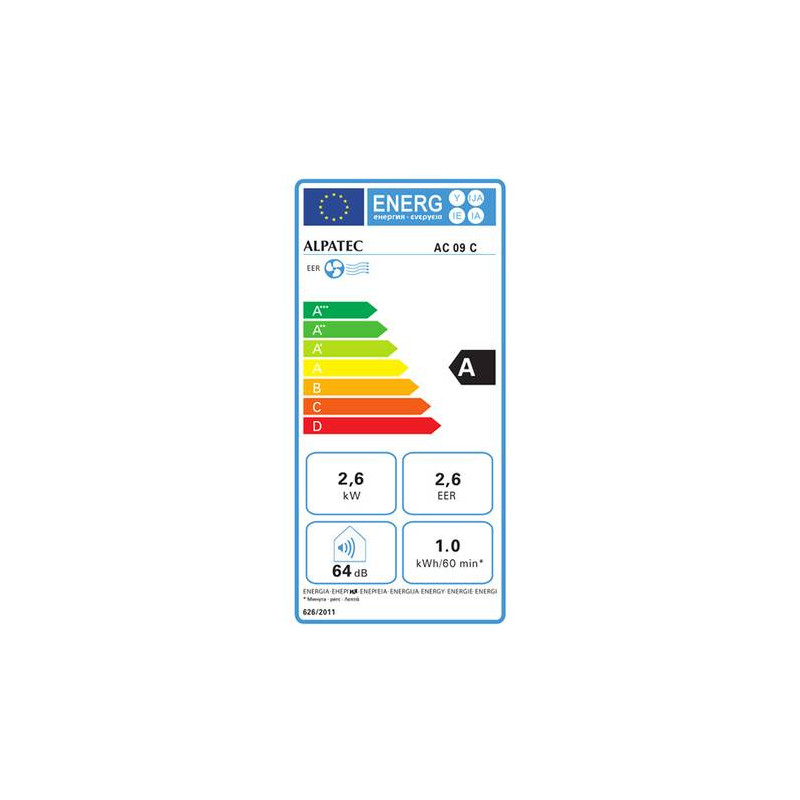 Ventilateur / Climatiseur ALPATEC AC09C