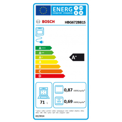 Four BOSCH HBG672BB1S