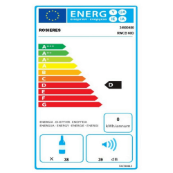 Cave à vin ROSIERES RWCB60D