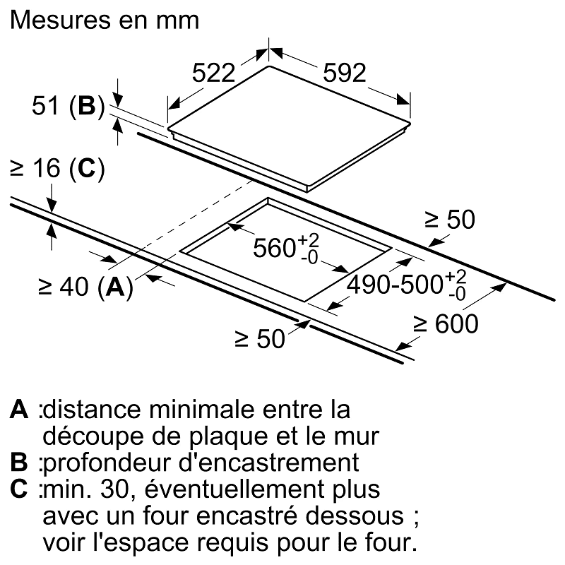 Plaque de cuisson BOSCH PIJ633FB1E