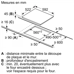 Plaque de cuisson BOSCH PKE611FN1E