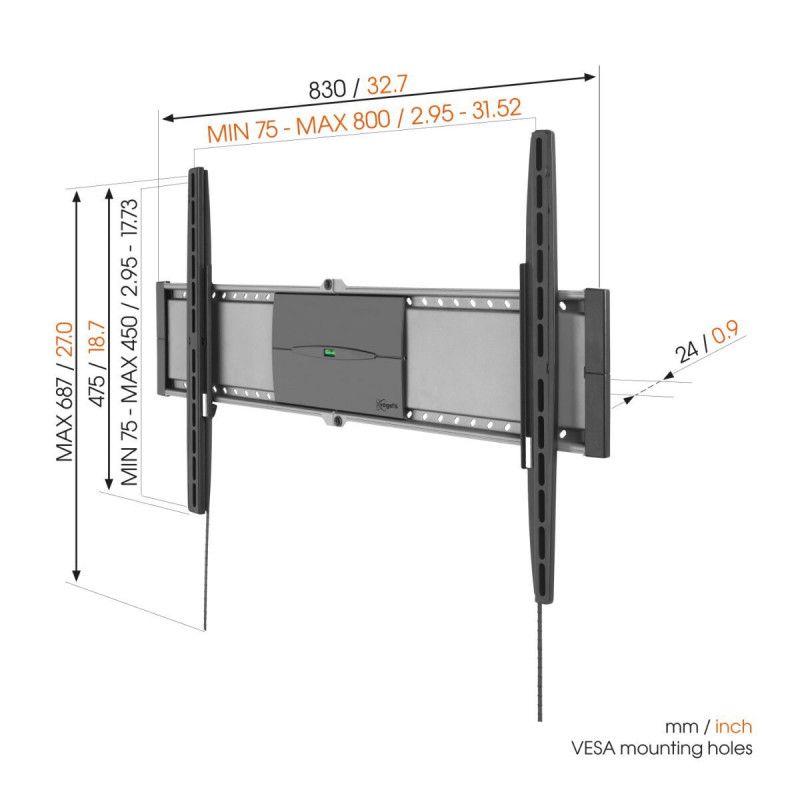 Supports TV VOGEL'S EFW 8305