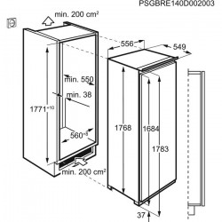 Réfrigérateur Une Porte AEG SKE818E1DC