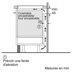 Plaque de cuisson BOSCH PXE651FC1E