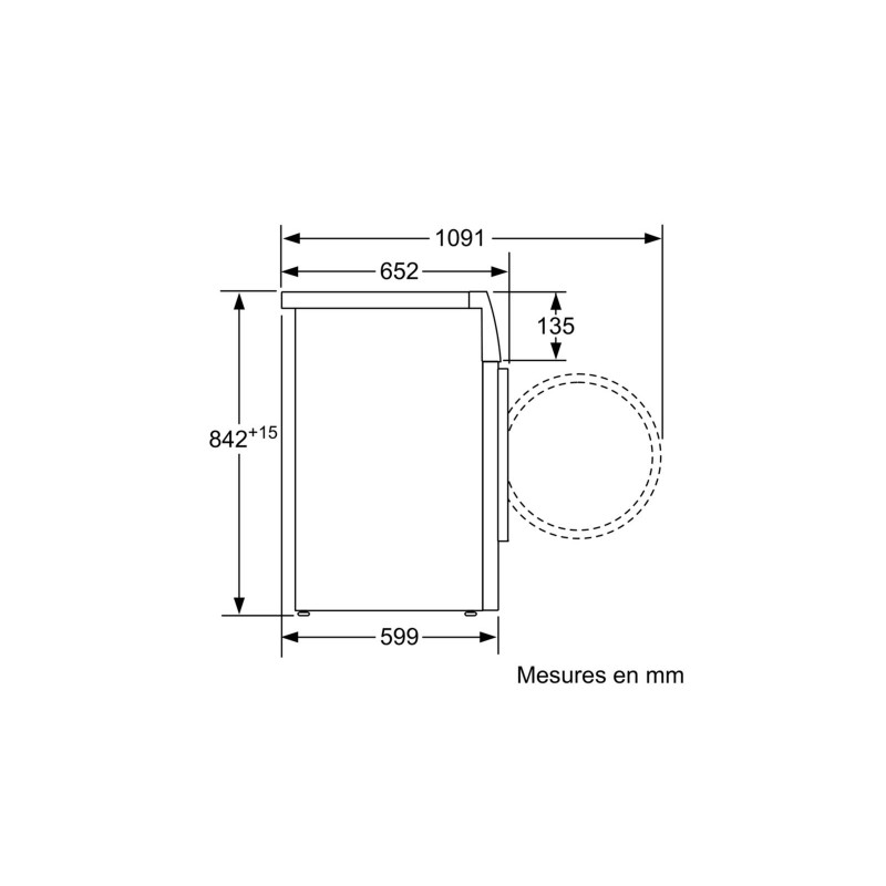 Sèche Linge SIEMENS WT47W491FF