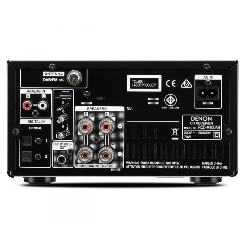 Chaine Hifi DENON D-M40BKBKE2