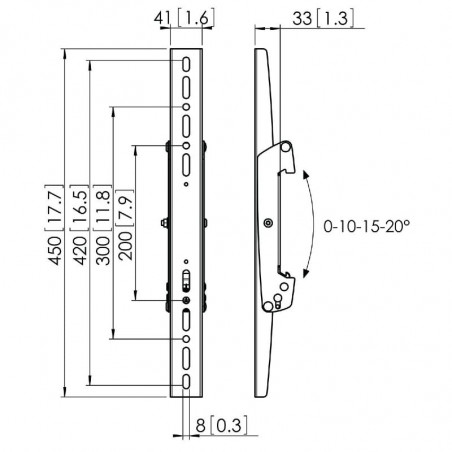 Supports TV VOGEL'S PFS 3304