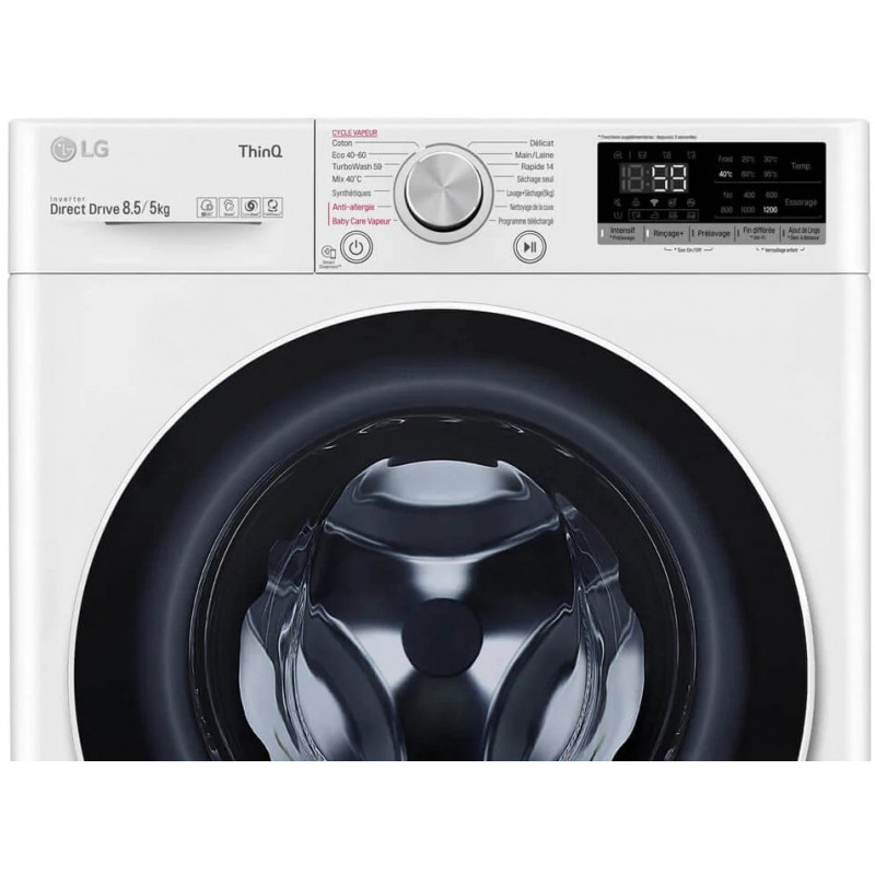Lave Linge LG F852SV50WRS