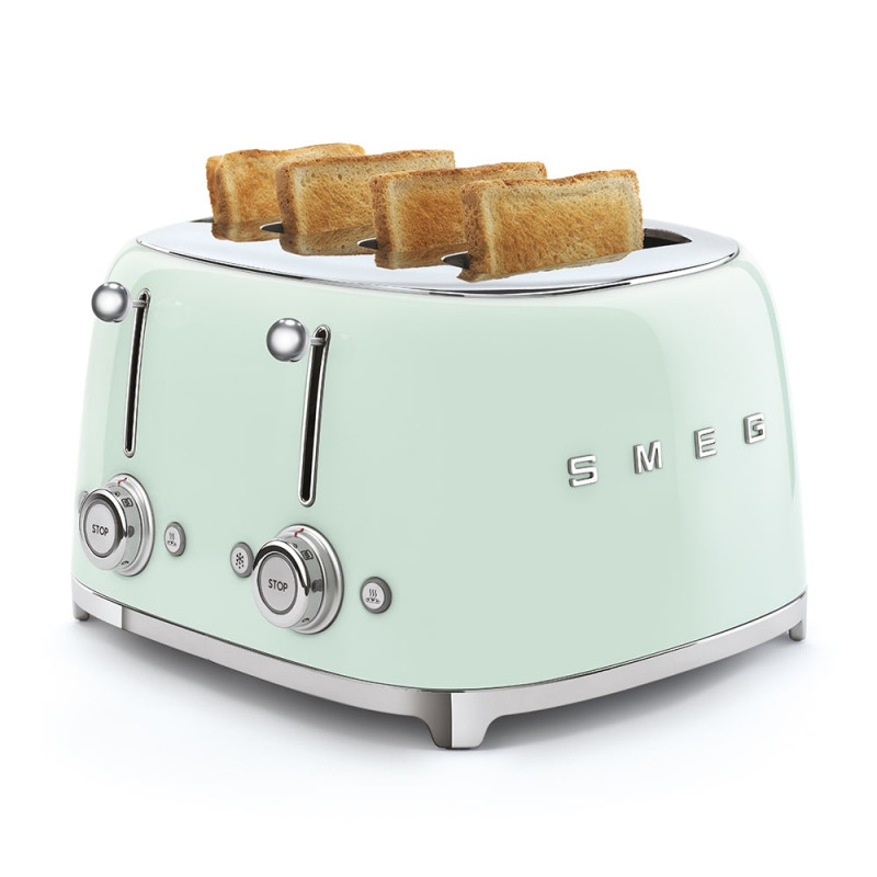 Grille pain SMEG TSF03PGEU VERT D'EAU